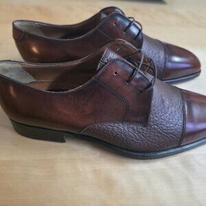 Moreschi leather dress shoes